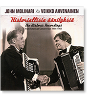 John Molinari : Veikko Ahvenainen : The Historic Recordings